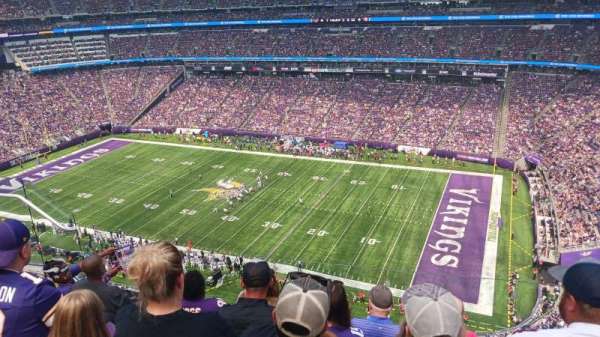 U.S. Bank Stadium, section: 337, row: 5, seat: 11