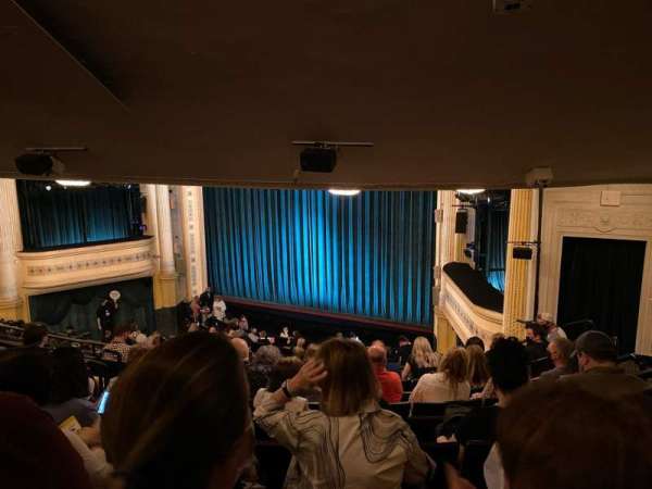 Hudson Theatre, section: Dress Circle R, row: H, seat: 10