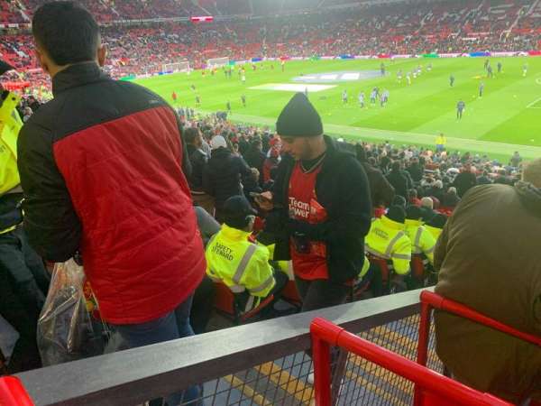 Old Trafford, section: S229, row: 28, seat: 30