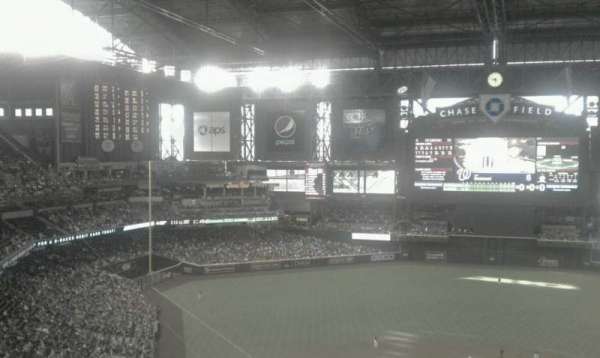 Chase Field, section: 316, row: 14, seat: 1