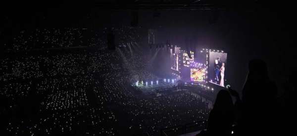 Paris La Défense Arena, section: 418, row: 55, seat: 13