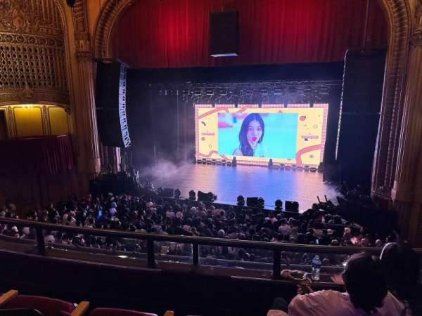 The Warfield, section: Lower loge 2, row: CC, seat: 114