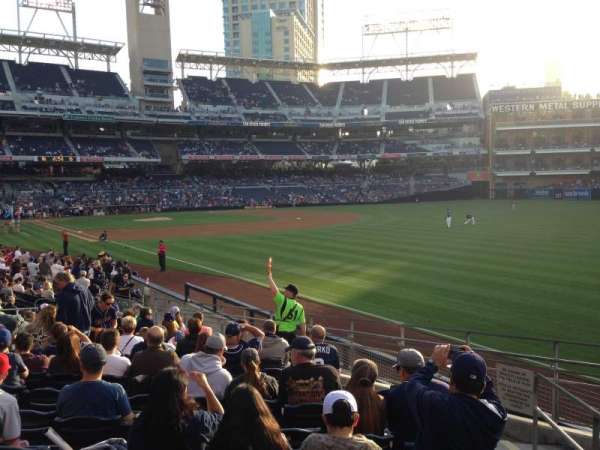 Petco Park, section: 121, row: 24, seat: 25
