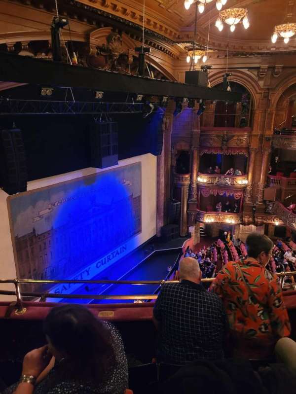 The London Palladium, section: Grand circle, row: D, seat: 51
