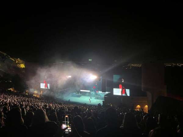 Red Rocks Amphitheatre, section: Right, row: 35, seat: 19