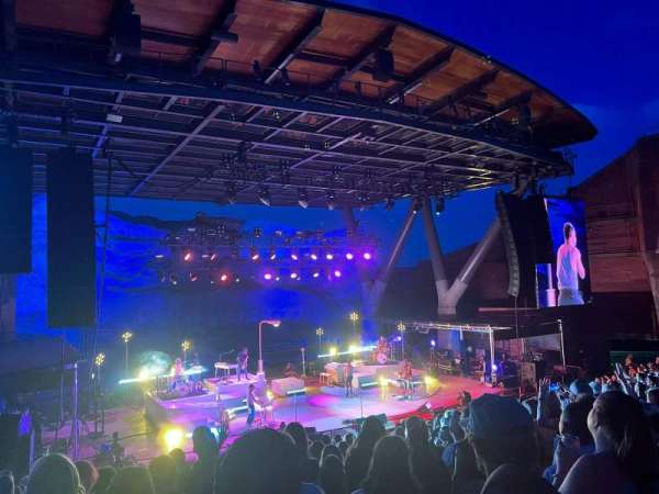 Red Rocks Amphitheatre, section: Center Left, row: 12, seat: 69