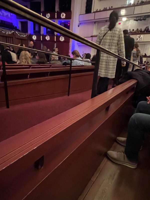 The Kennedy Center Concert Hall, section: Orchestra Front L, row: M, seat: 23