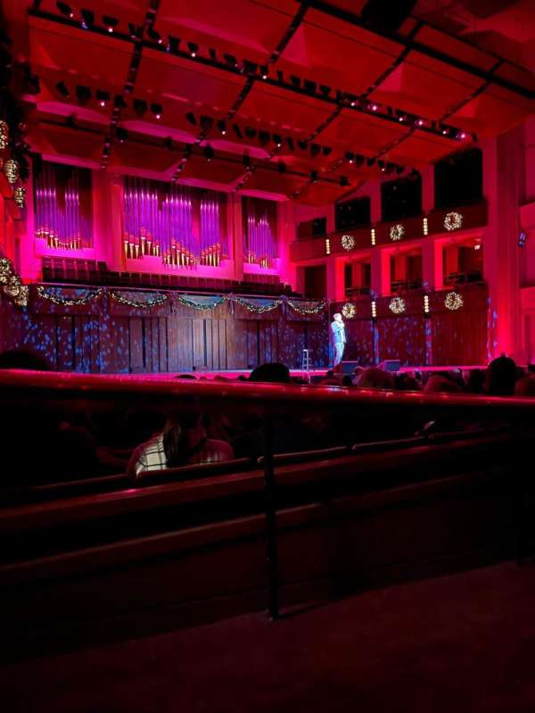 The Kennedy Center Concert Hall, section: Orchestra Front L, row: M, seat: 23
