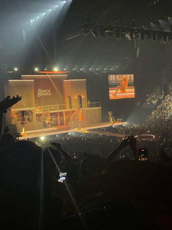 Bridgestone Arena, section: 117, row: F, seat: 9