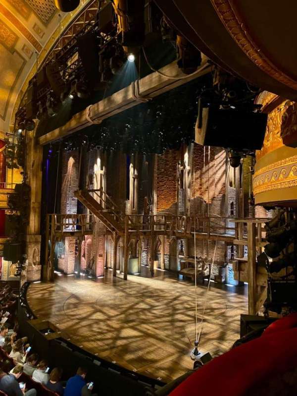 Richard Rodgers Theatre, section: Box D, row: 1, seat: 3