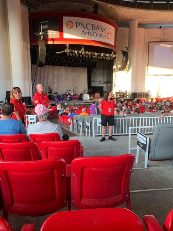 PNC Bank Arts Center, section: 204, row: E, seat: 5