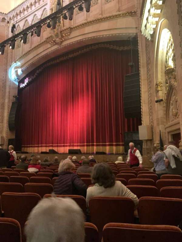 Hershey Theatre, section: OrchR, row: N, seat: 26