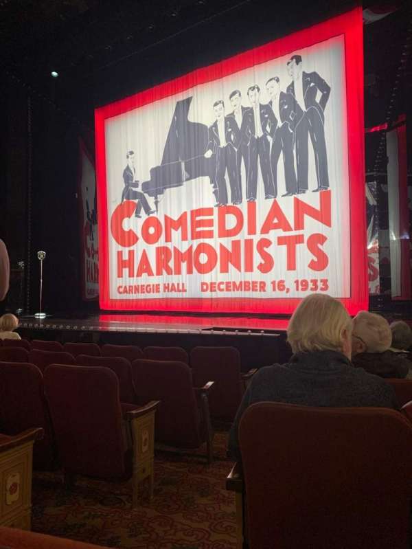 Barrymore Theatre, section: Orchestra R, row: E, seat: 4
