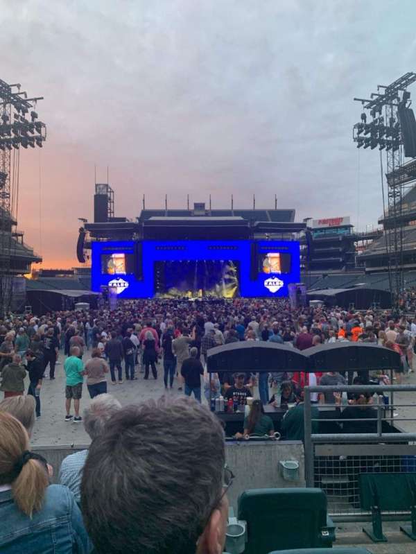 Lincoln Financial Field, section: 110, row: 4, seat: 2