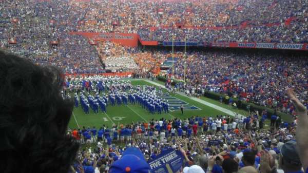 Ben Hill Griffin Stadium, section: 4, row: 39, seat: 6