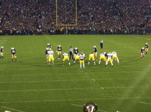 Notre Dame Stadium, section: 1, row: 23, seat: 26