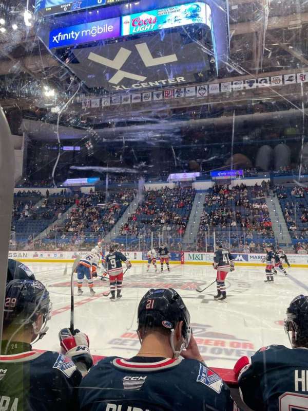 PeoplesBank Arena, section: 103, row: E, seat: 7