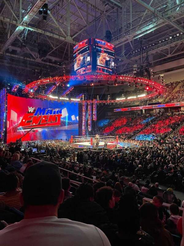 MVP Arena, section: 102, row: G, seat: 2