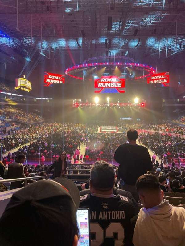 Alamodome, section: 101, row: 26, seat: 14