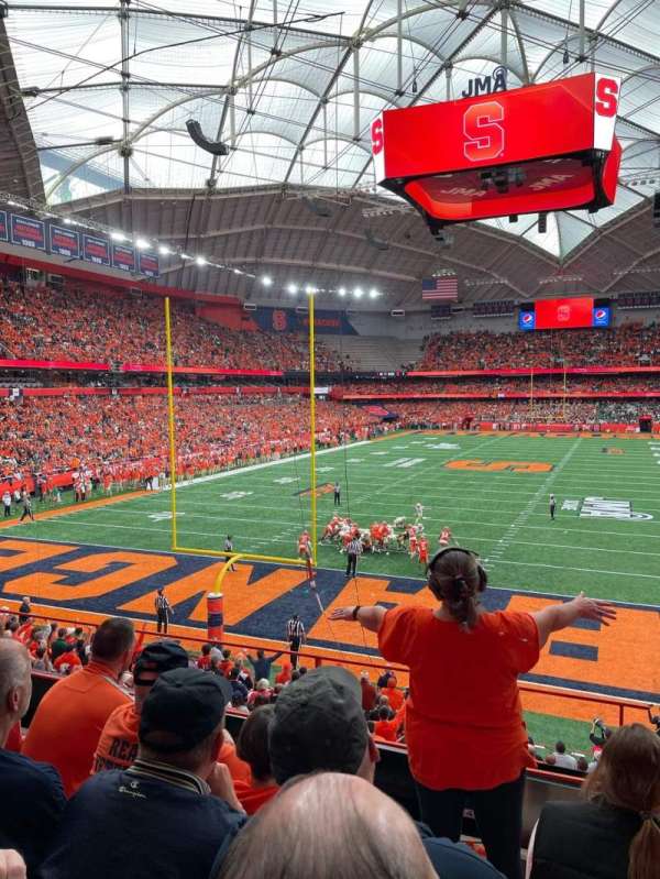 JMA Wireless Dome, section: 246, row: D, seat: 25