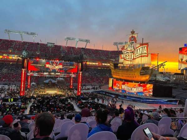 Raymond James Stadium, section: 235, row: T, seat: 17