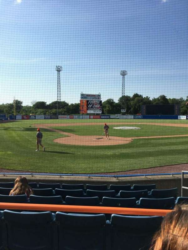 NBT Bank Stadium, section: 101, row: 7, seat: 4