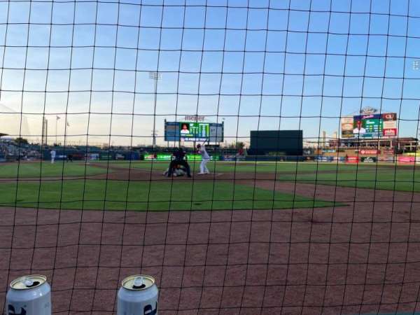 Louisville Slugger Field, section: 1, row: 1, seat: 18