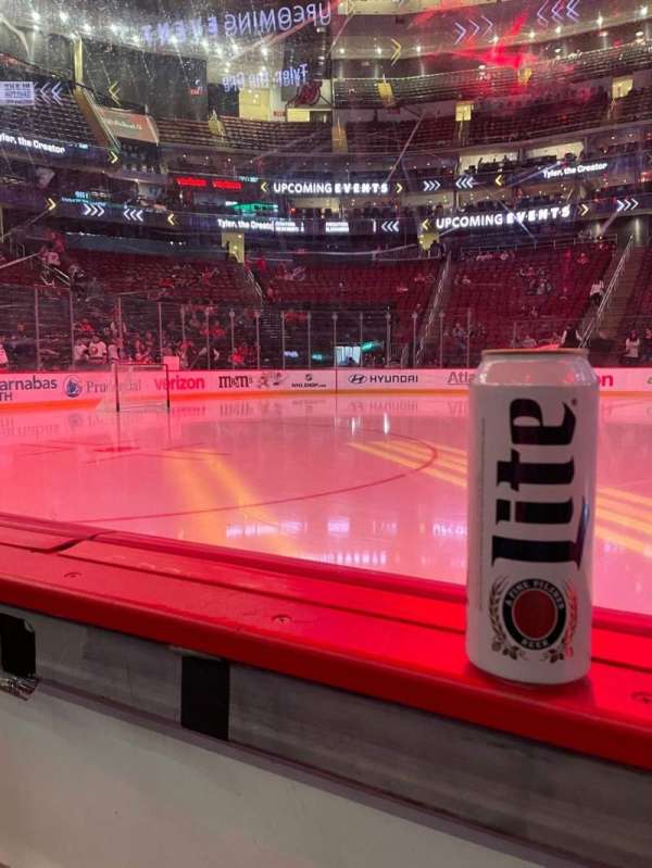 Prudential Center, section: 7, row: GL1, seat: 13