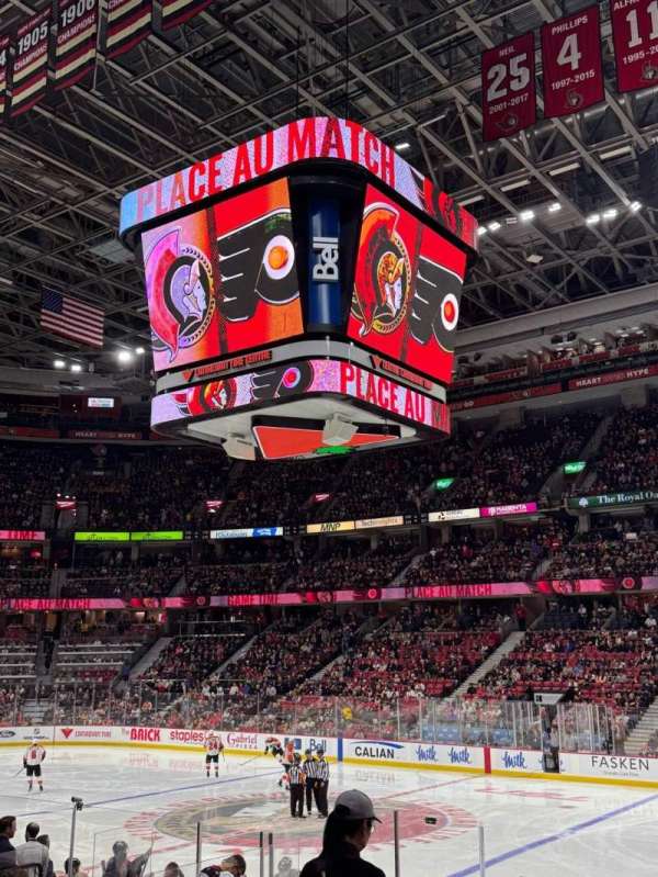 Canadian Tire Centre, section: 104, row: N, seat: 11
