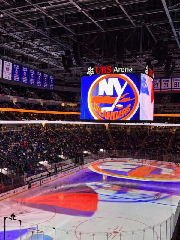 UBS Arena, section: 227, row: 2, seat: 3