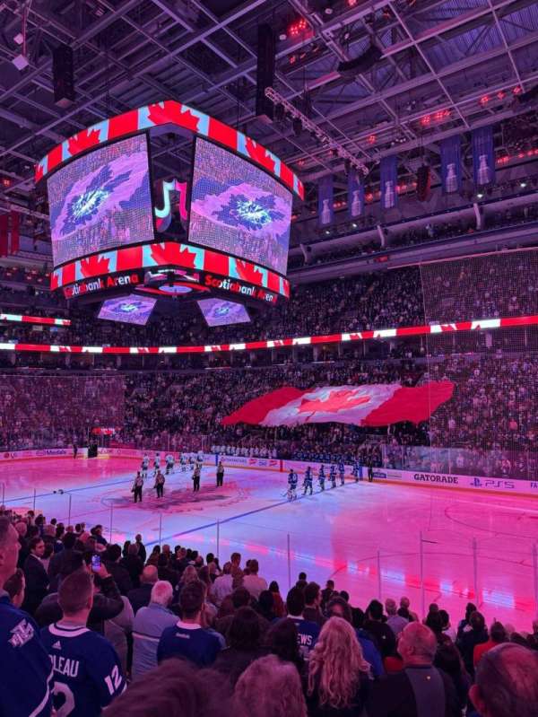 Scotiabank Arena, section: 106, row: 15, seat: 5
