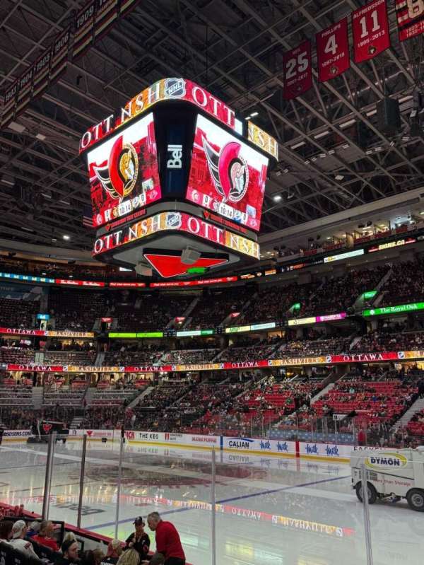 Canadian Tire Centre, section: 104, row: G, seat: 8