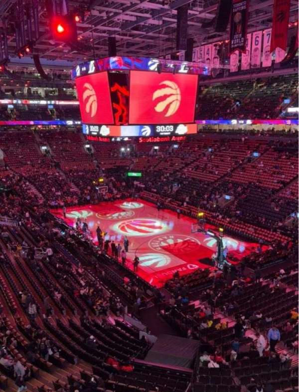 Scotiabank Arena, section: 318, row: 11, seat: 6