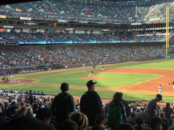 Oracle Park, section: 105, row: 37, seat: 11