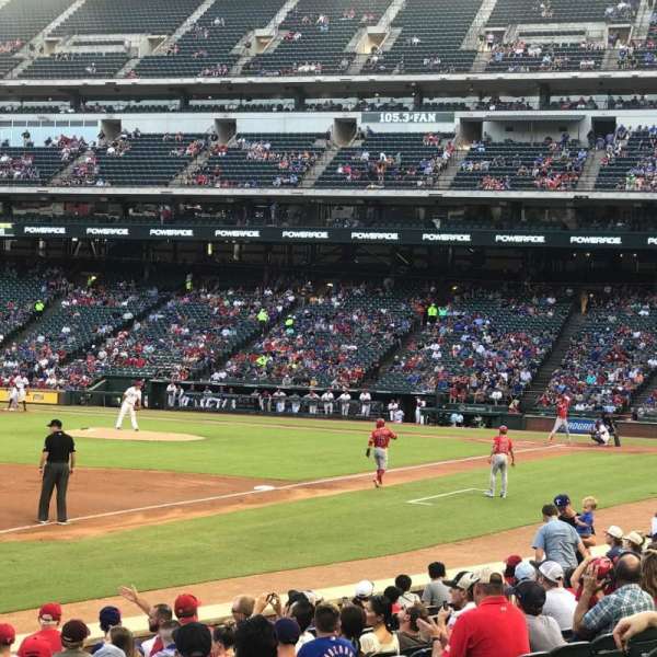 Globe Life Park in Arlington, section: 15, row: 10, seat: 6