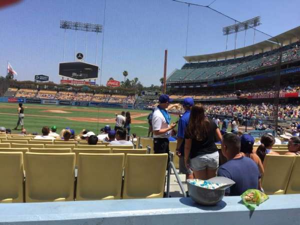 Dodger Stadium, section: 5fd, row: B, seat: 9