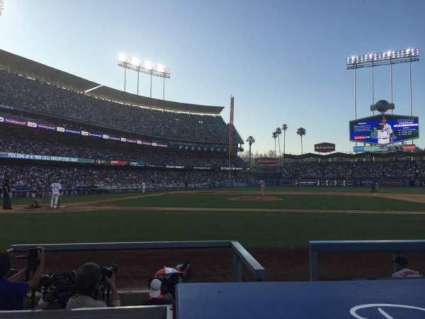 Dodger Stadium, section: 6DG, row: BB, seat: 3