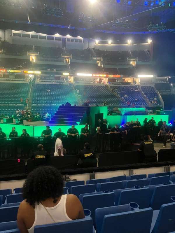 Coliseo de Puerto Rico, section: 101, row: F, seat: 15