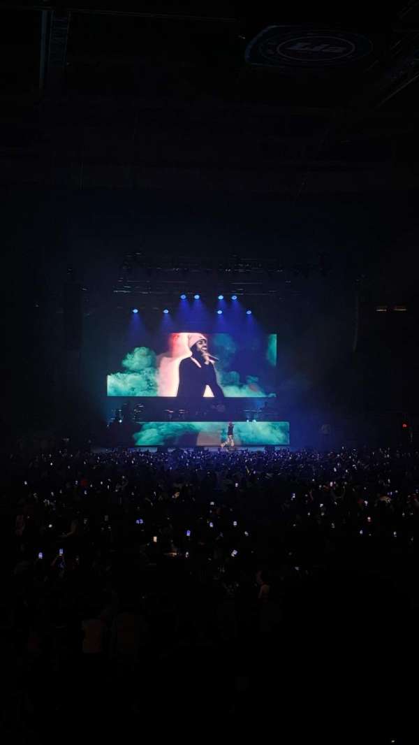 MVP Arena, section: 129, row: M, seat: 7