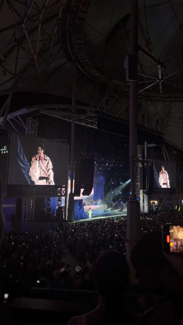 Hartford Healthcare Amphitheatre, section: 308OB, row: CCC, seat: 3