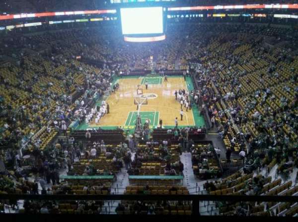 TD Garden, section: 323, row: 2, seat: 11