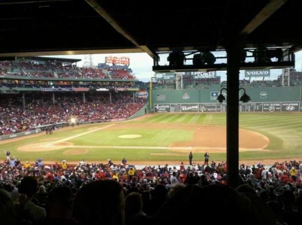 Fenway Park, section: Grandstand 15, row: 16, seat: 5