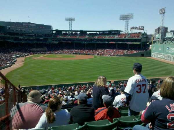 Fenway Park, section: Bleacher 43, row: 45, seat: 12