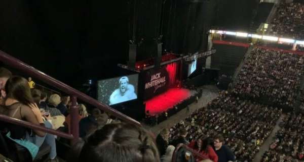 AO Arena, section: 203, row: P, seat: 2