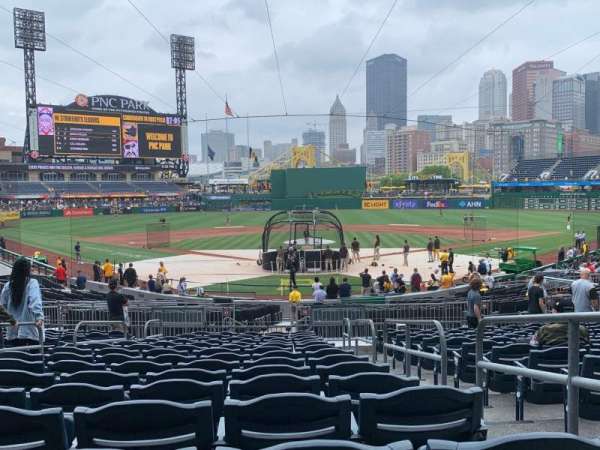 PNC Park, section: 116, row: Q, seat: 2