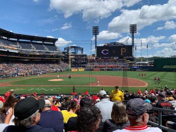 PNC Park, section: 110, row: L, seat: 2