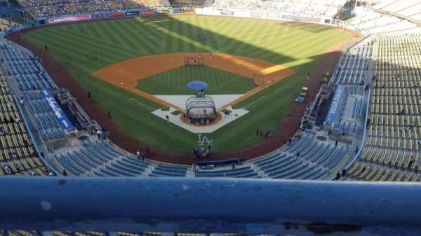 Dodger Stadium, section: 1TD, row: A, seat: 16