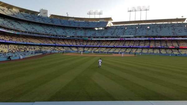 Dodger Stadium, section: 304PR, row: A, seat: 4