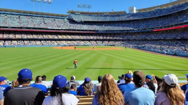 Dodger Stadium, section: 305PL, row: H, seat: 8