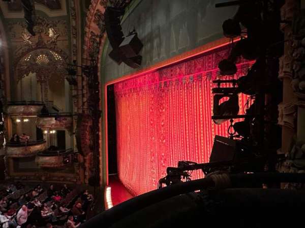 New Amsterdam Theatre, section: Box 6, row: 1, seat: 1